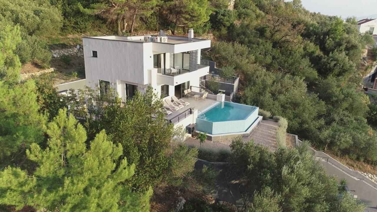 Villa Leona A Luxury Villa Near Makarska, Heated Pool Živogošće 객실 사진