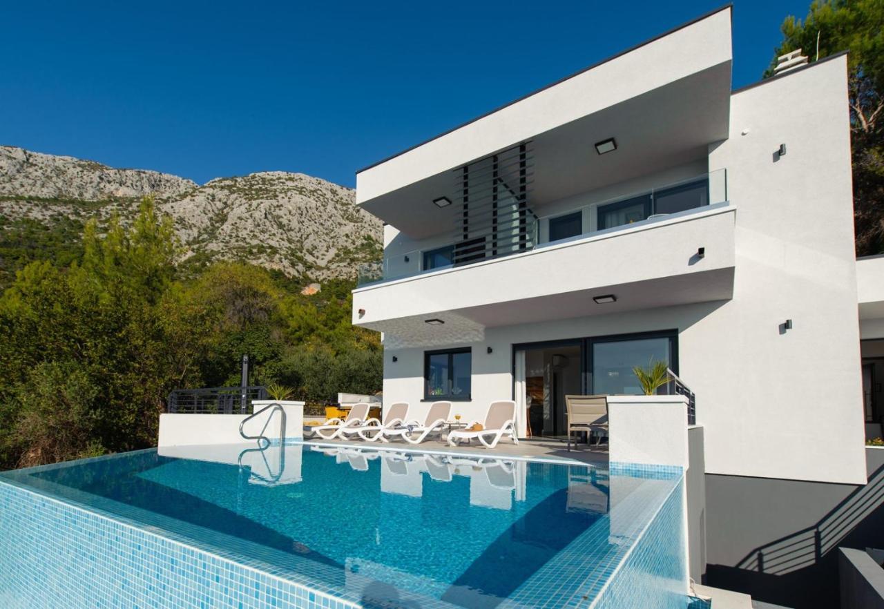 Villa Leona A Luxury Villa Near Makarska, Heated Pool Živogošće 외부 사진